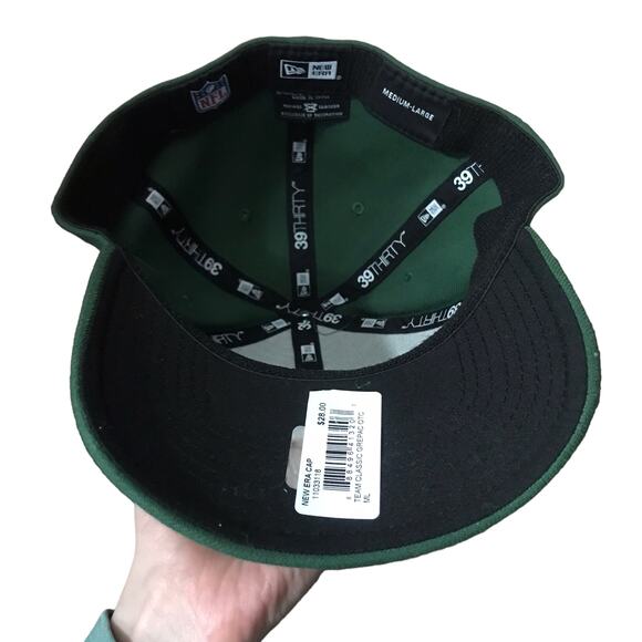 New Era Green Bay Packers Fitted Hat M/L - Picture 4 of 4